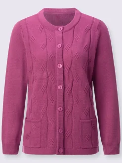 Veste en tricot toucher doux et agréable