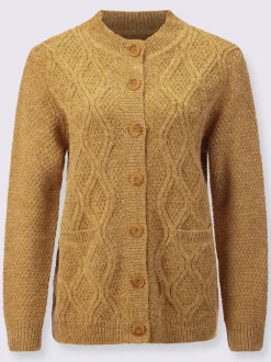 Veste en tricot tricot chiné