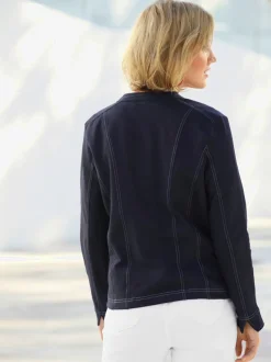 Veste estivale féminine à glissière
