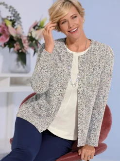 Veste légère bouclé structuré pour l'été