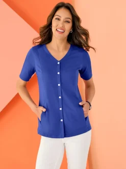 Veste légère coupe évasée