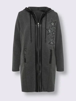 Veste légère petites pierres brillantes fantaisie