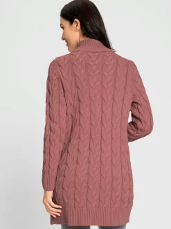 Veste longue en tricot 50% coton