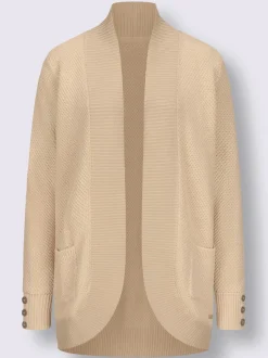 Veste longue en tricot 50% coton