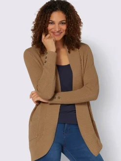 Veste longue en tricot 50% coton