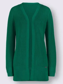 Veste longue en tricot 50% coton