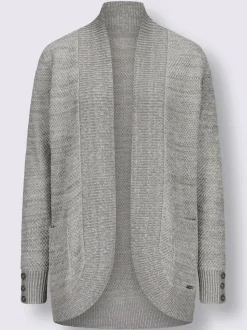 Veste longue en tricot 50% coton
