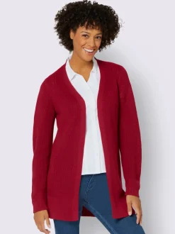 Veste longue en tricot 50% coton
