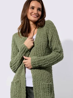 Veste longue en tricot facile à assortir
