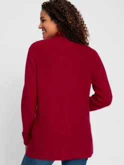Veste longue en tricot 50% viscose