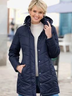 Veste longue garnissage chaud