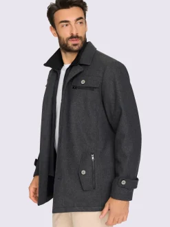 Veste longue nombreuses poches pratiques