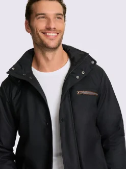 Veste longue nombreuses poches pratiques