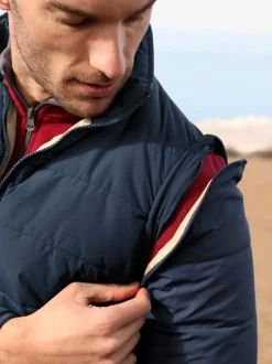 Veste matelassée manches amovibles