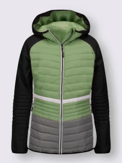 Veste matelassée rayures sportives