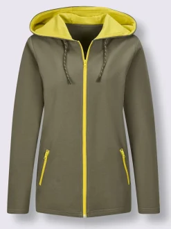 Veste matière sweat