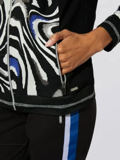 Veste matière sweat