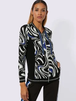 Veste matière sweat