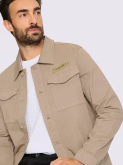 Veste poche poitrine à fermeture auto-agrippante