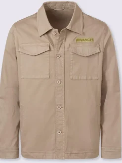 Veste poche poitrine à fermeture auto-agrippante