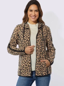 Veste polaire ruban en satin mode aux manches