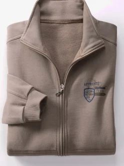 Veste sweat avec deux poches