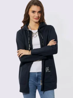 Veste sweat 60% coton