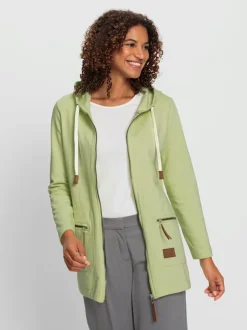 Veste sweat 50% coton
