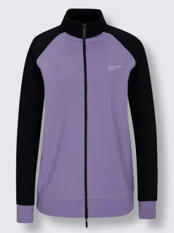 Veste sweat 60% coton