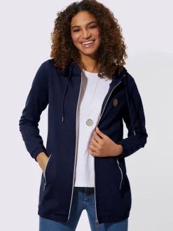 Veste sweat pur coton