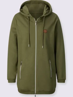 Veste sweat pur coton