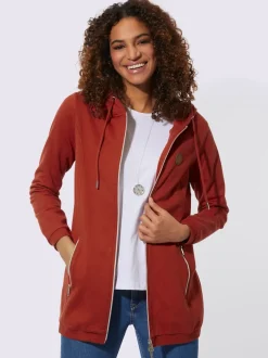 Veste sweat pur coton