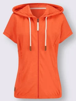 Veste sweat pur coton