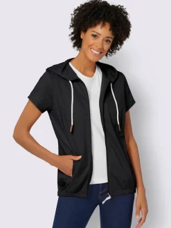 Veste sweat pur coton