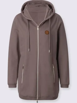 Veste sweat pur coton